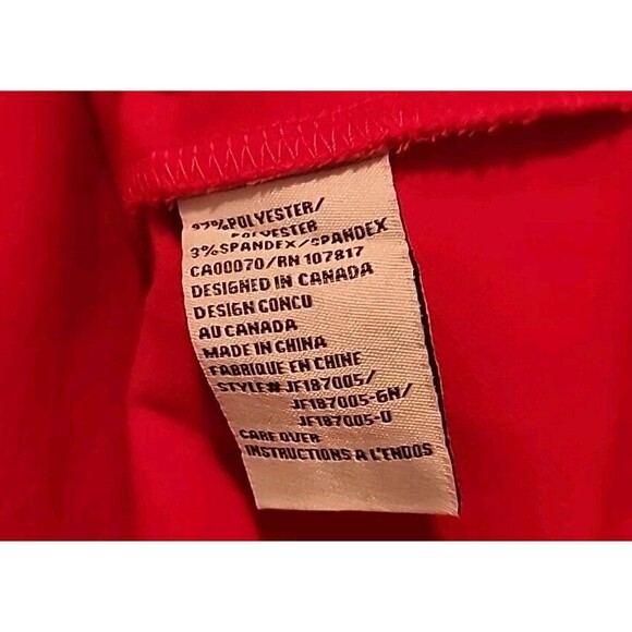 Spencer and Shaw Poppy Red Sleevless Sheath Dress Large Slimming - Picture 4 of 10